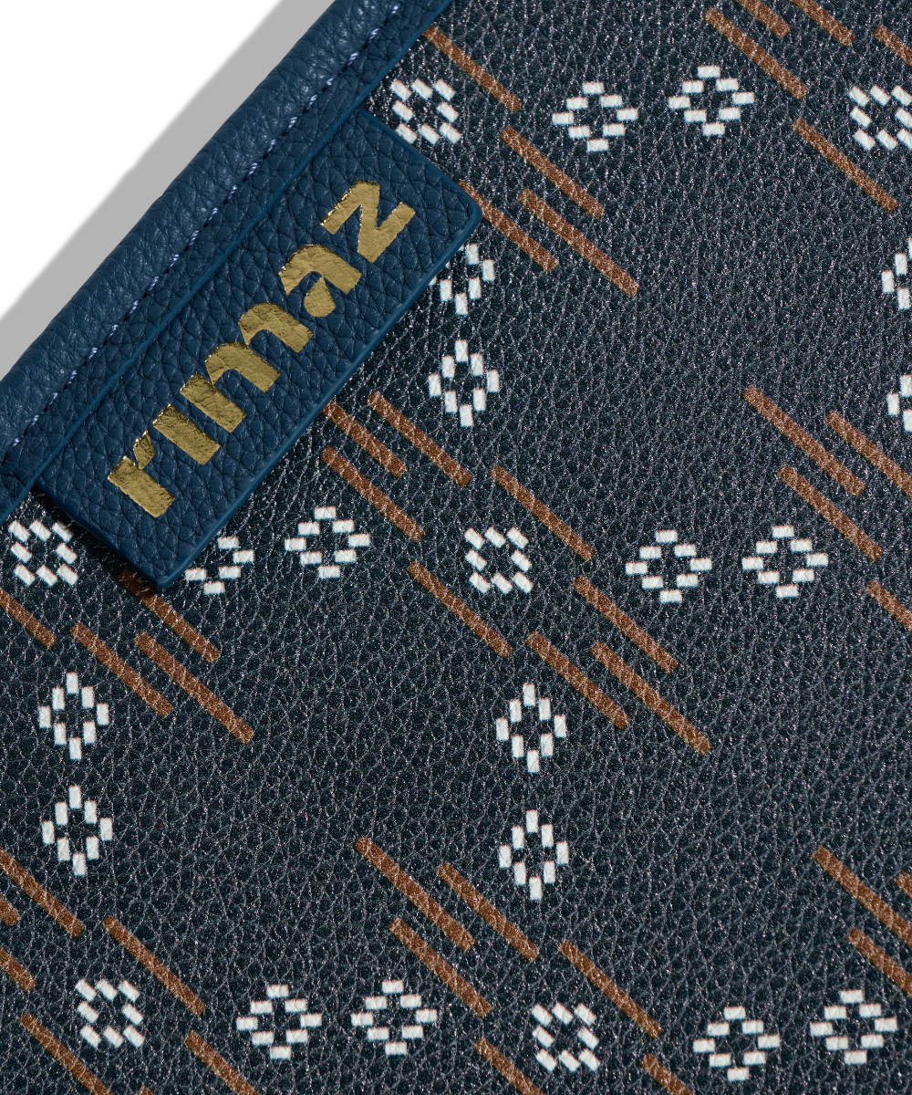 Rimaz Signature Tote in Sama Blue