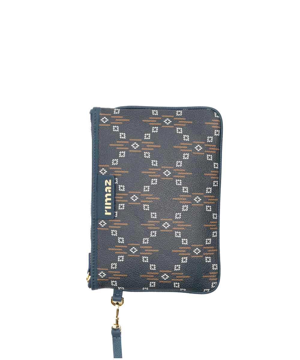 Rimaz Signature Tote in Sama Blue